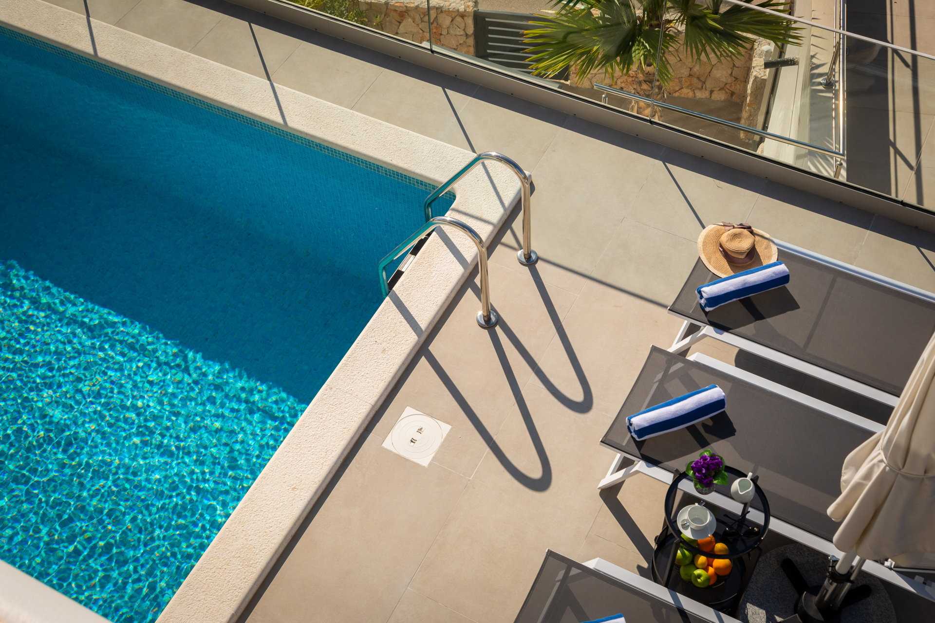 Beachfront Villa Mila M with Pool