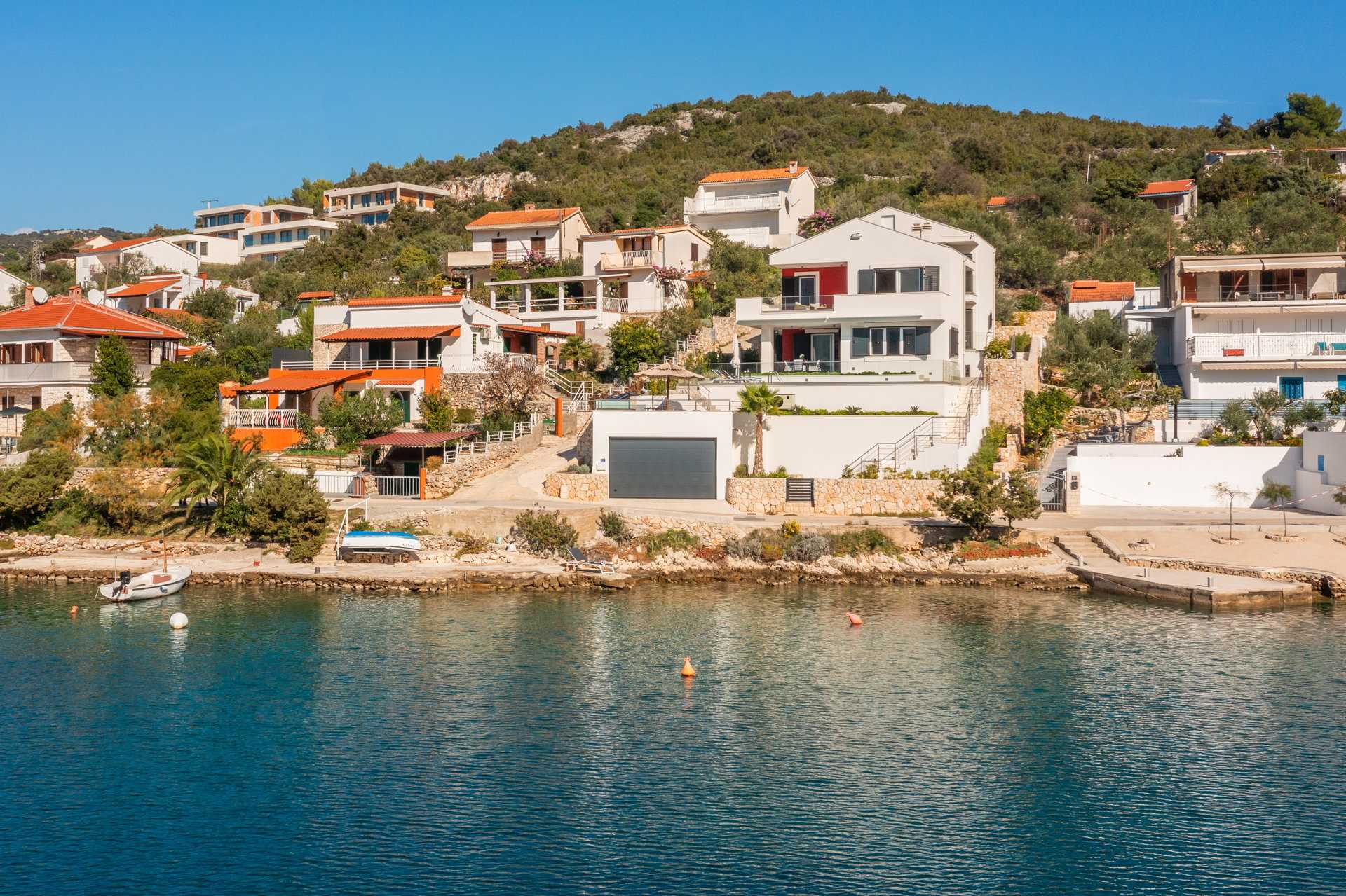 Beachfront Villa Mila M with Pool
