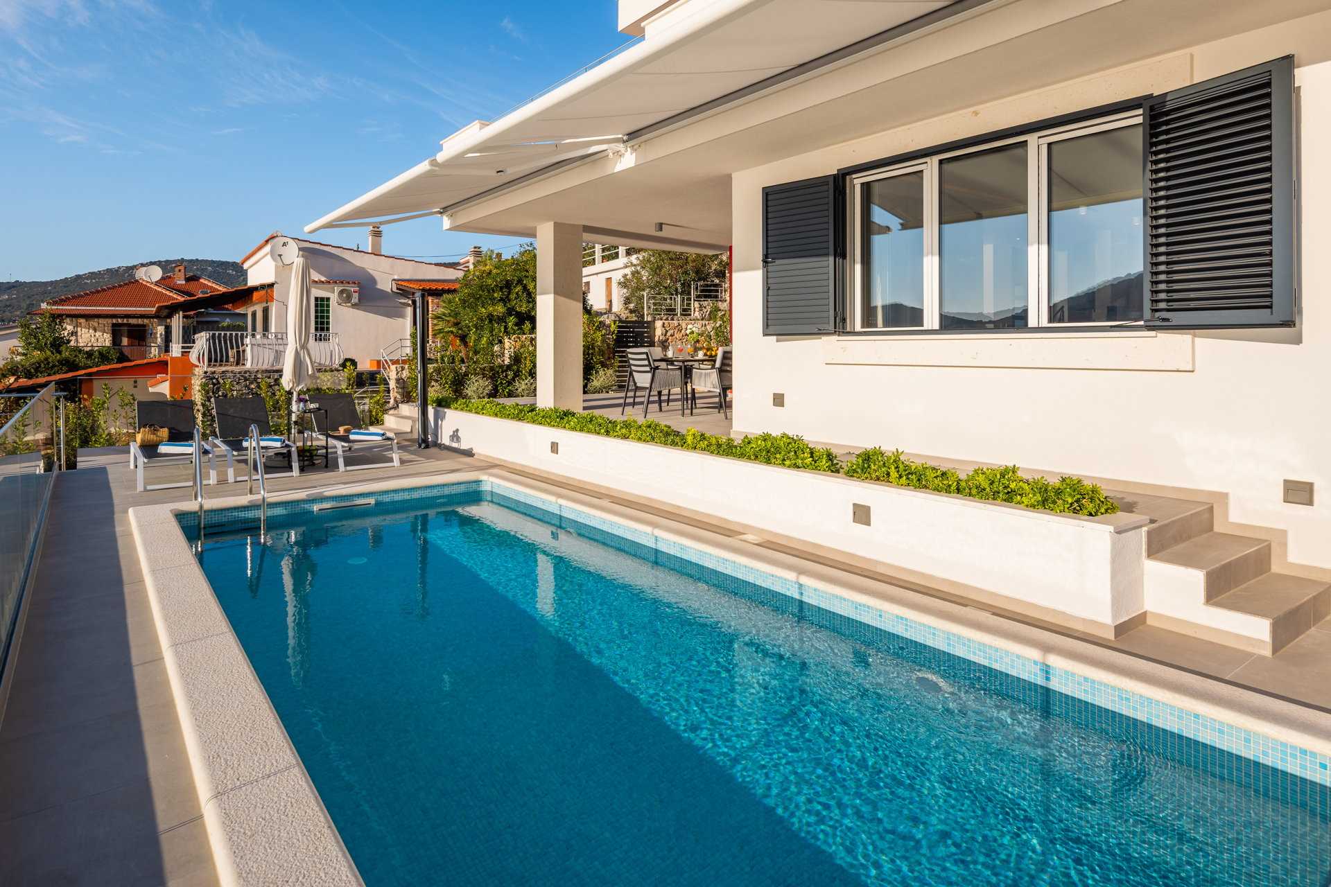 Beachfront Villa Mila M with Pool