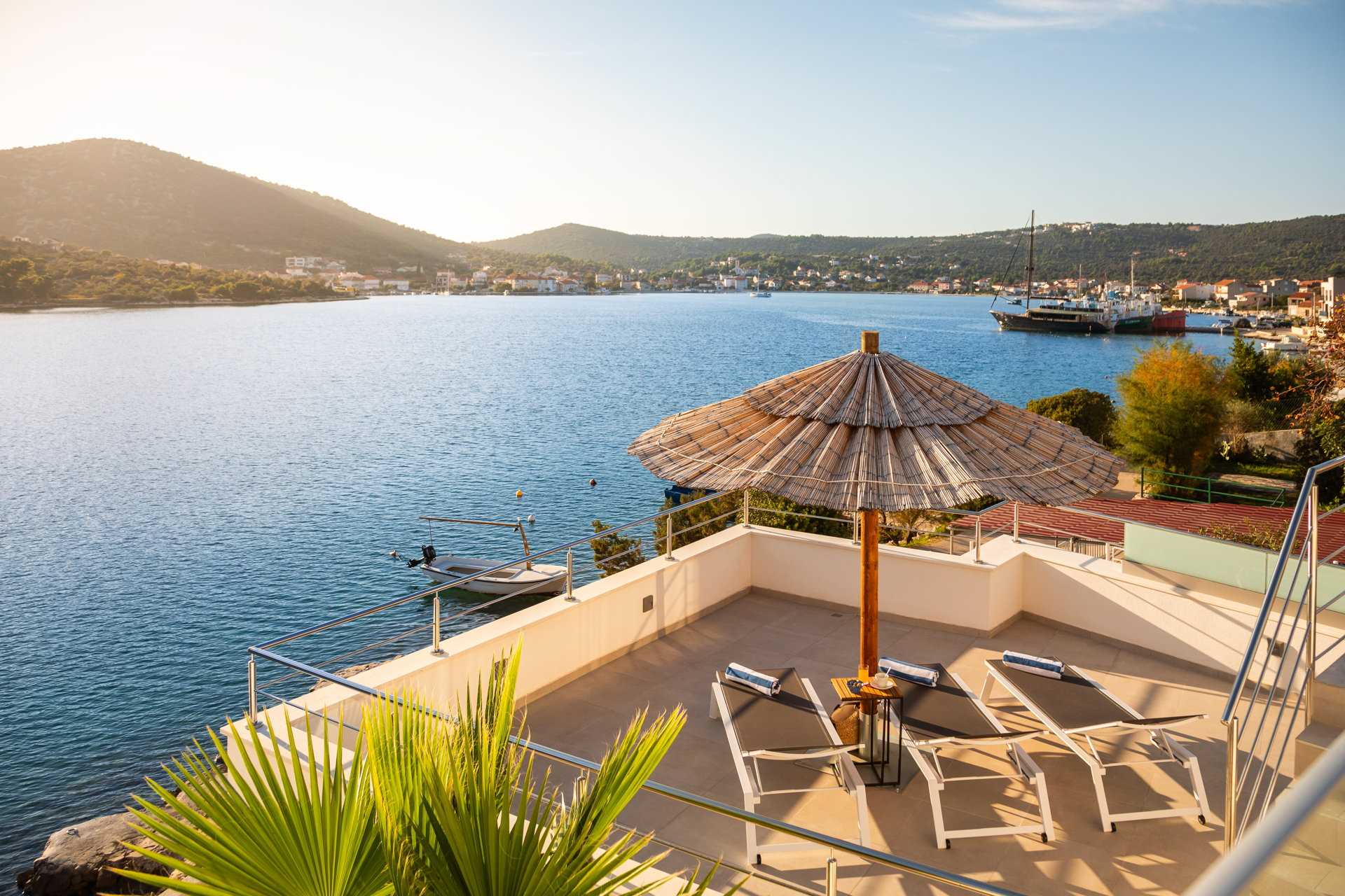 Beachfront Villa Mila M with Pool
