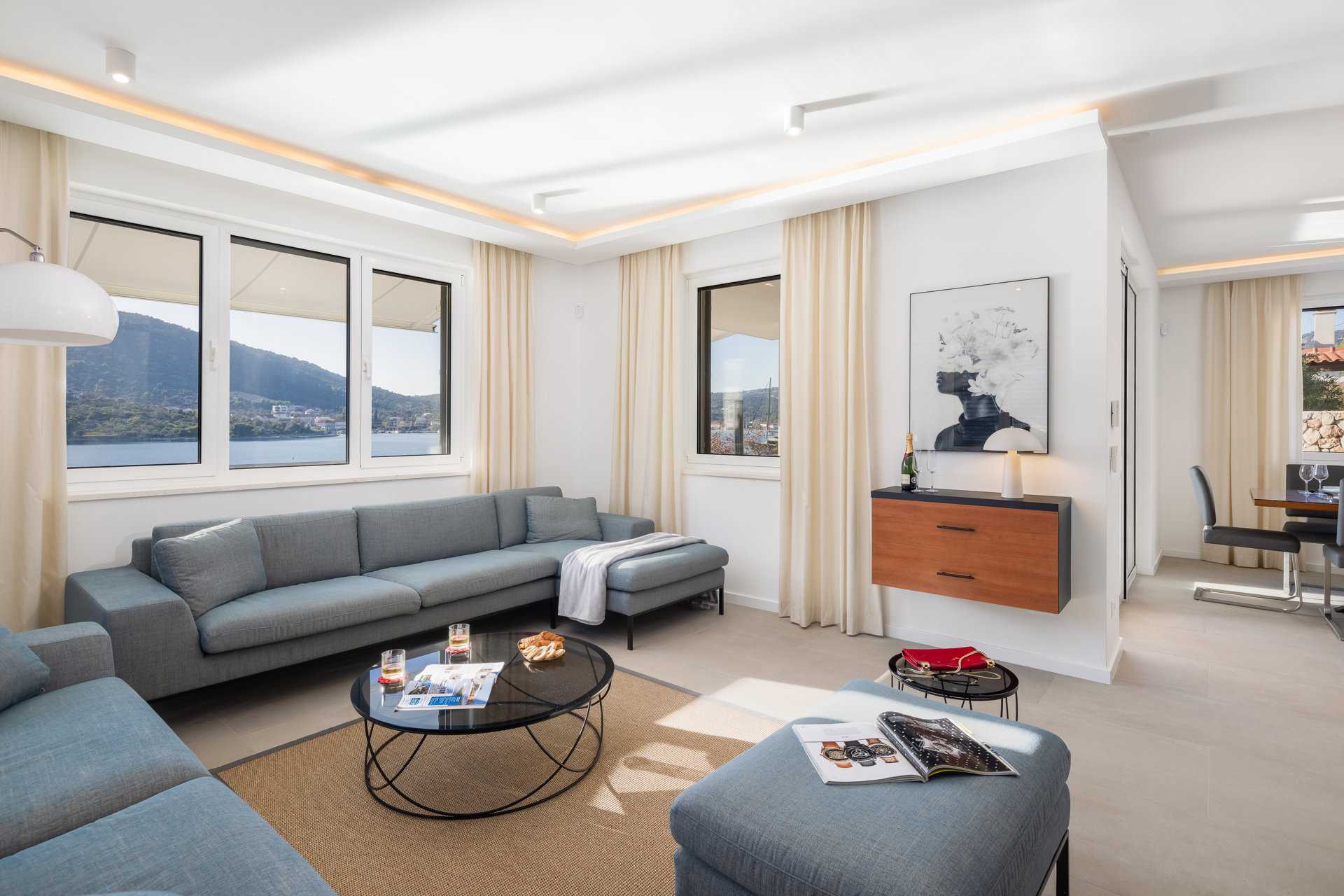 Beachfront Villa Mila M with Pool