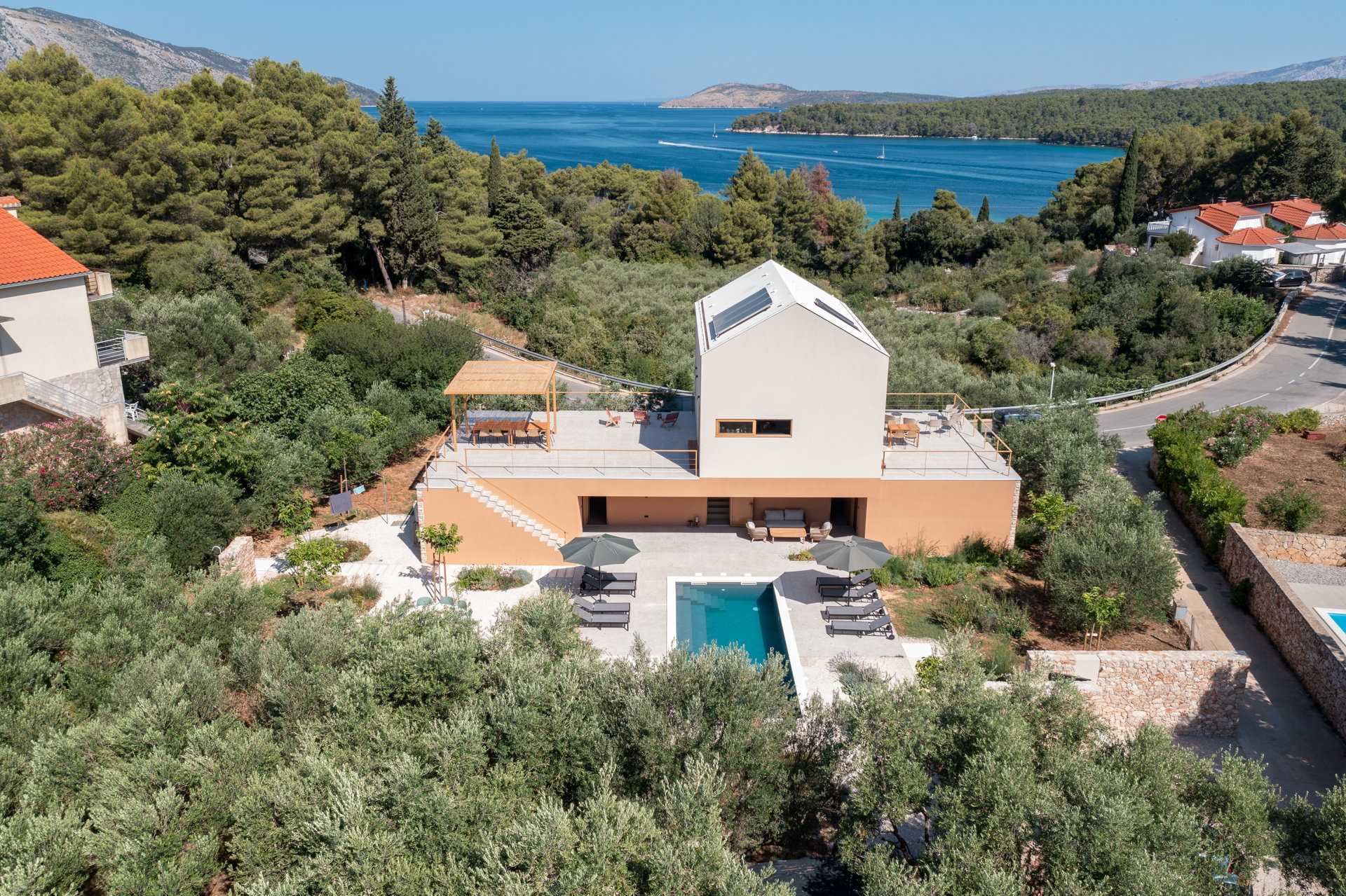 Luxury Villa Nine Olives Hvar with Pool