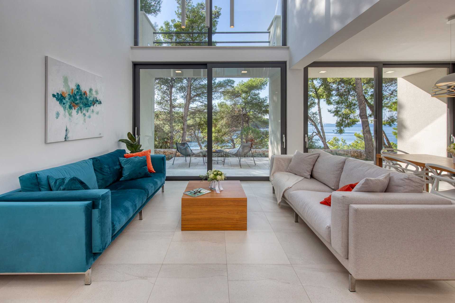 Beachfront Villa Oza Pine Coast with Pool