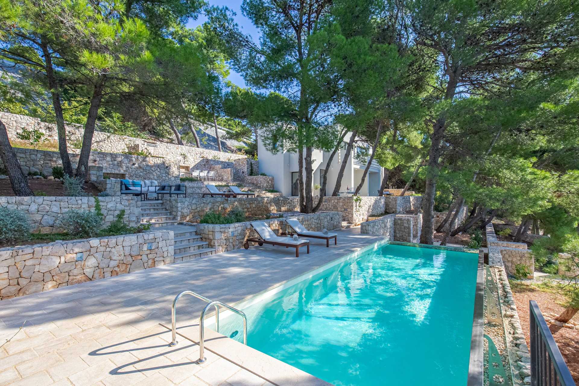 Beachfront Villa Oza Pine Coast with Pool