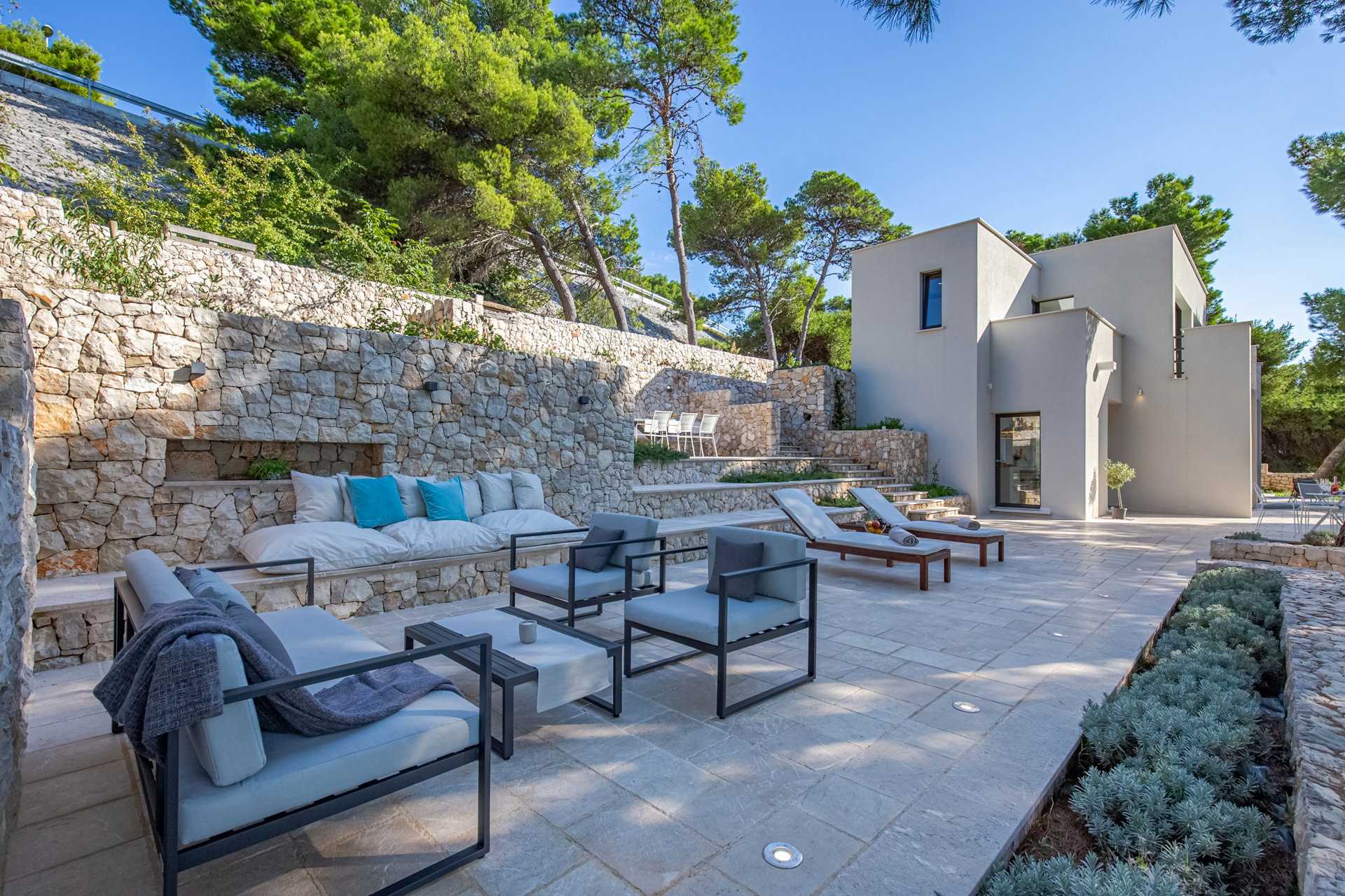 Beachfront Villa Oza Pine Coast with Pool