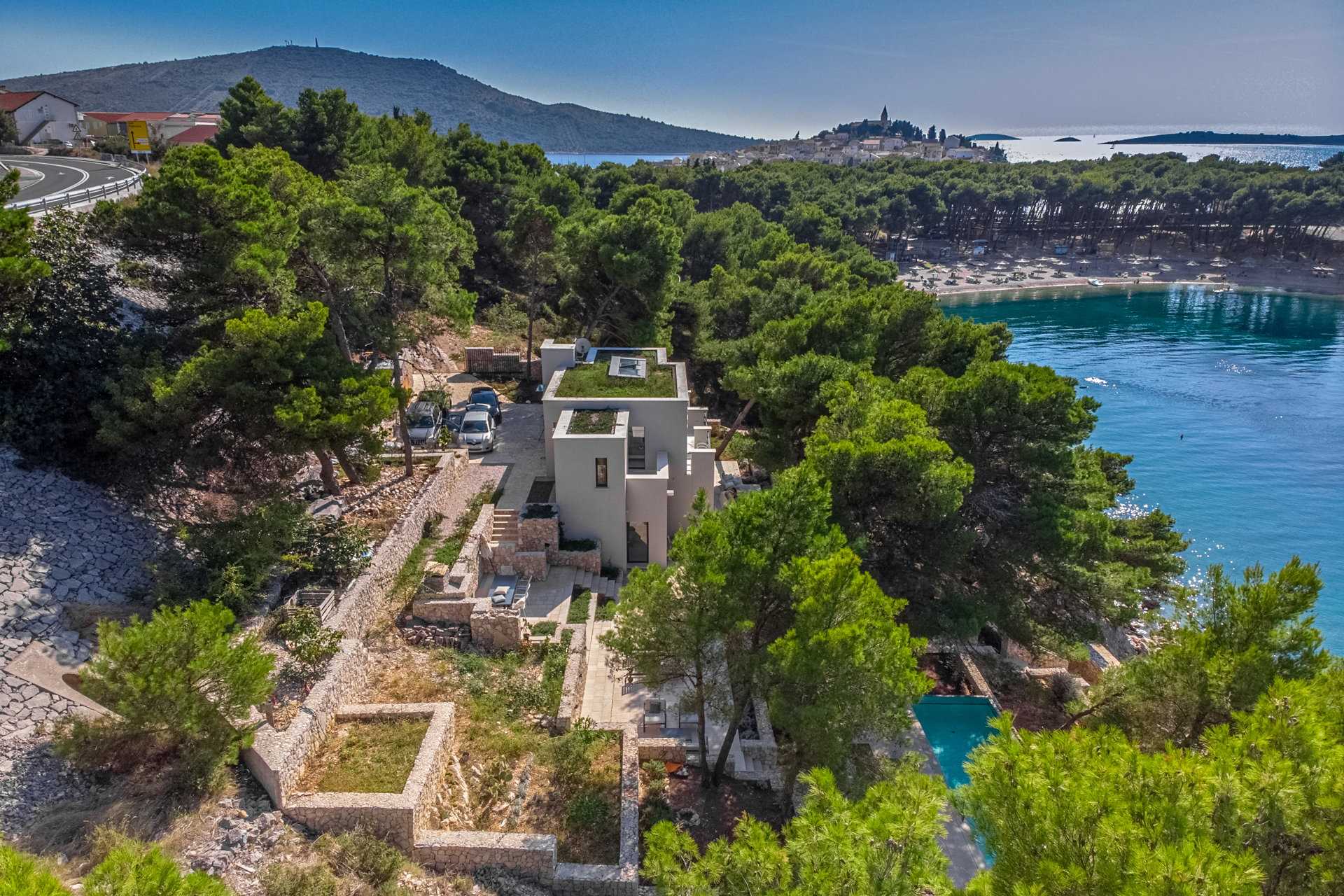Beachfront Villa Oza Pine Coast with Pool