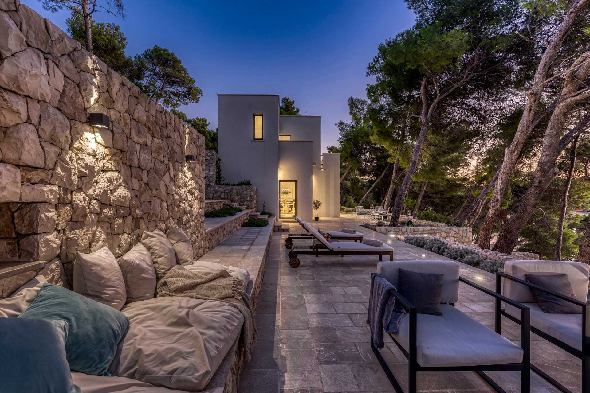 Beachfront Villa Oza Pine Coast with Pool