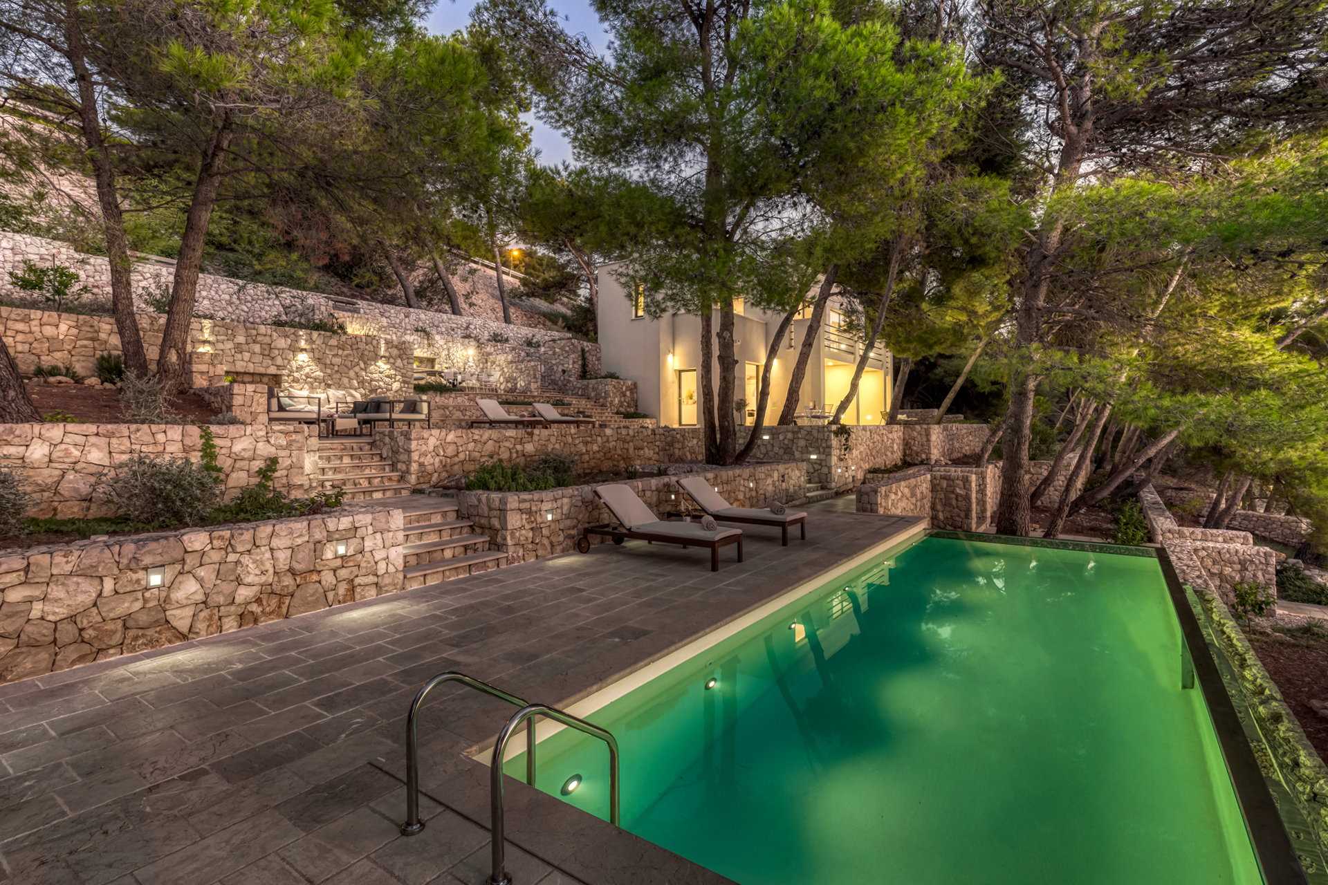 Beachfront Villa Oza Pine Coast with Pool