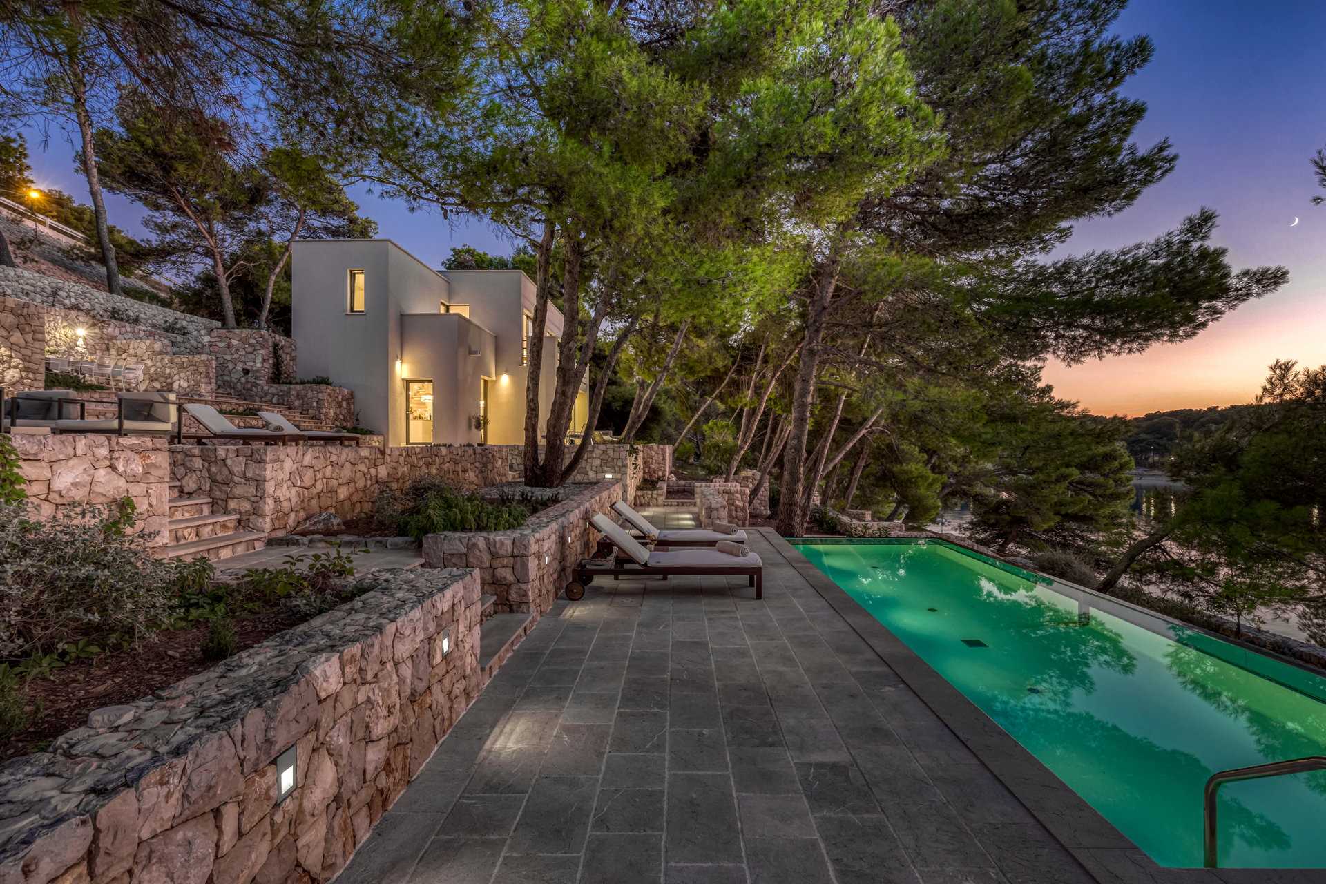 Beachfront Villa Oza Pine Coast with Pool