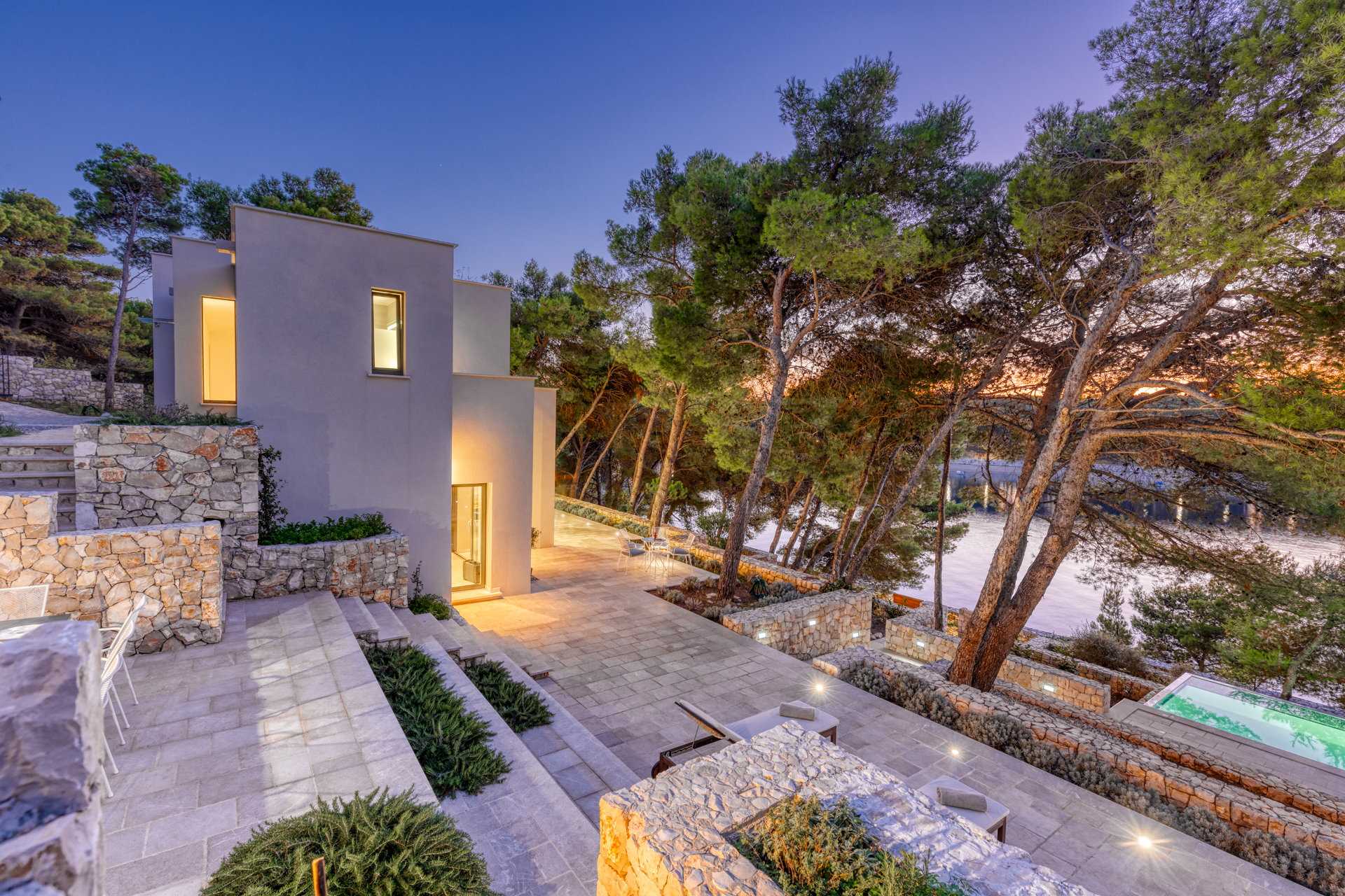 Beachfront Villa Oza Pine Coast with Pool
