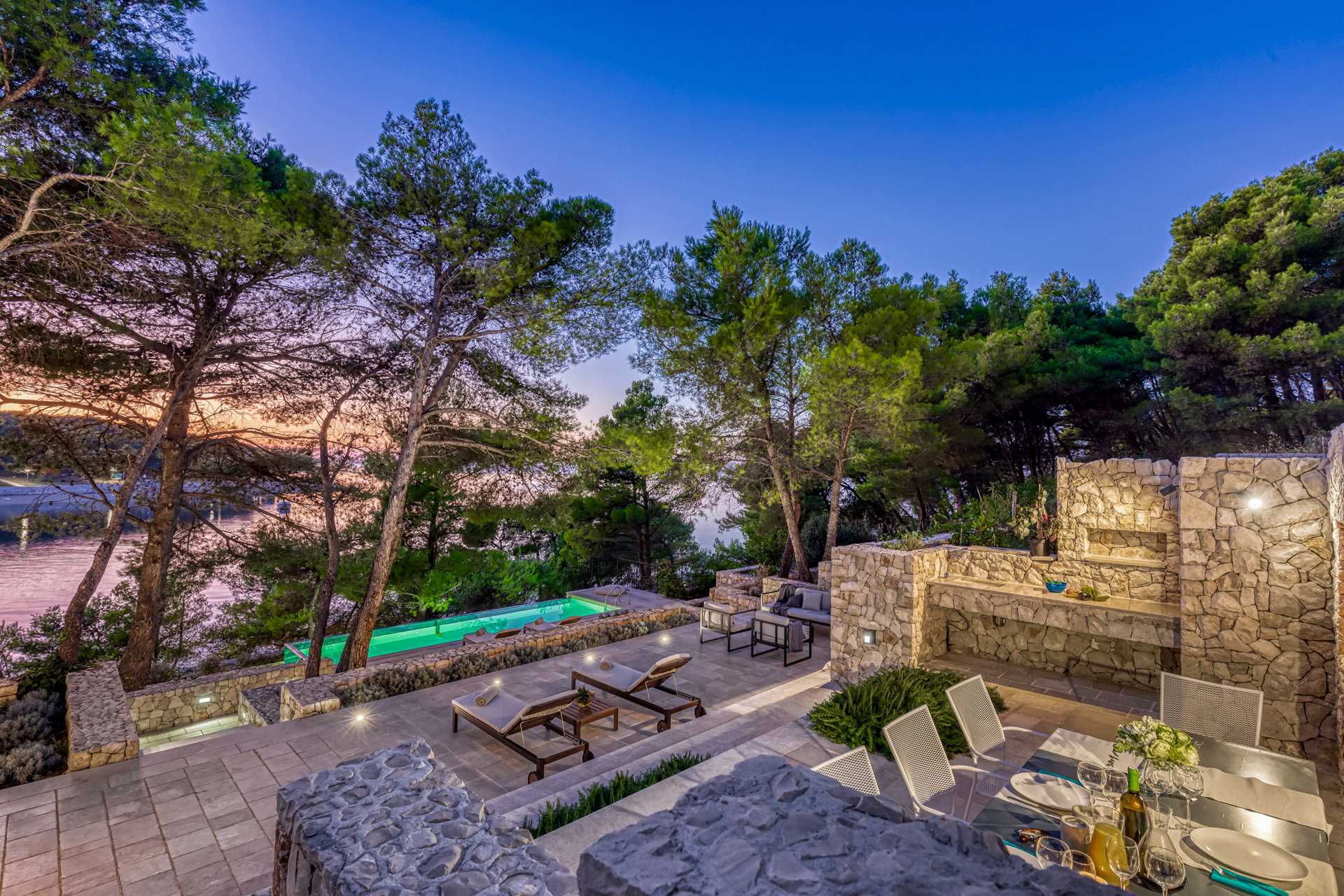 Beachfront Villa Oza Pine Coast with Pool