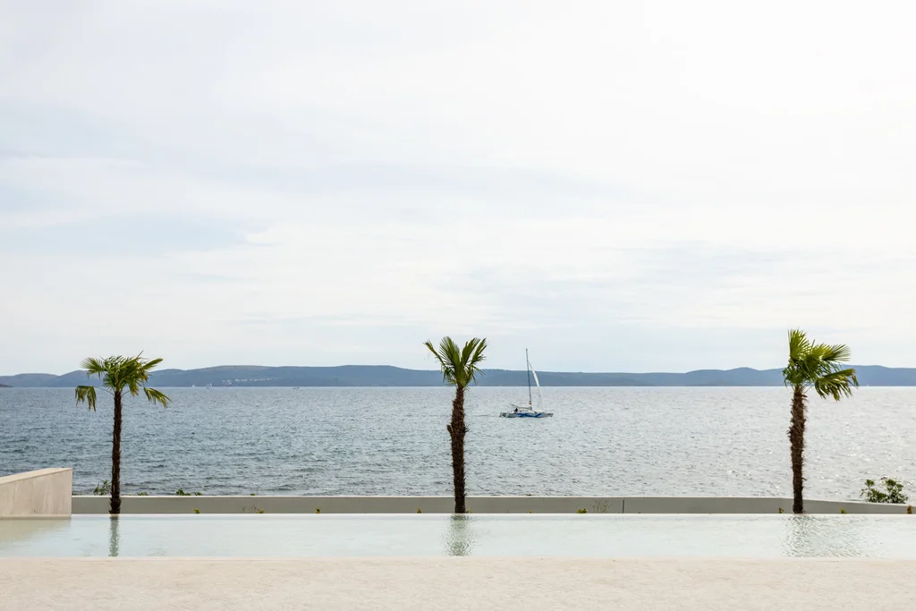 Modern Seaside Villa with Pool in Ugljan