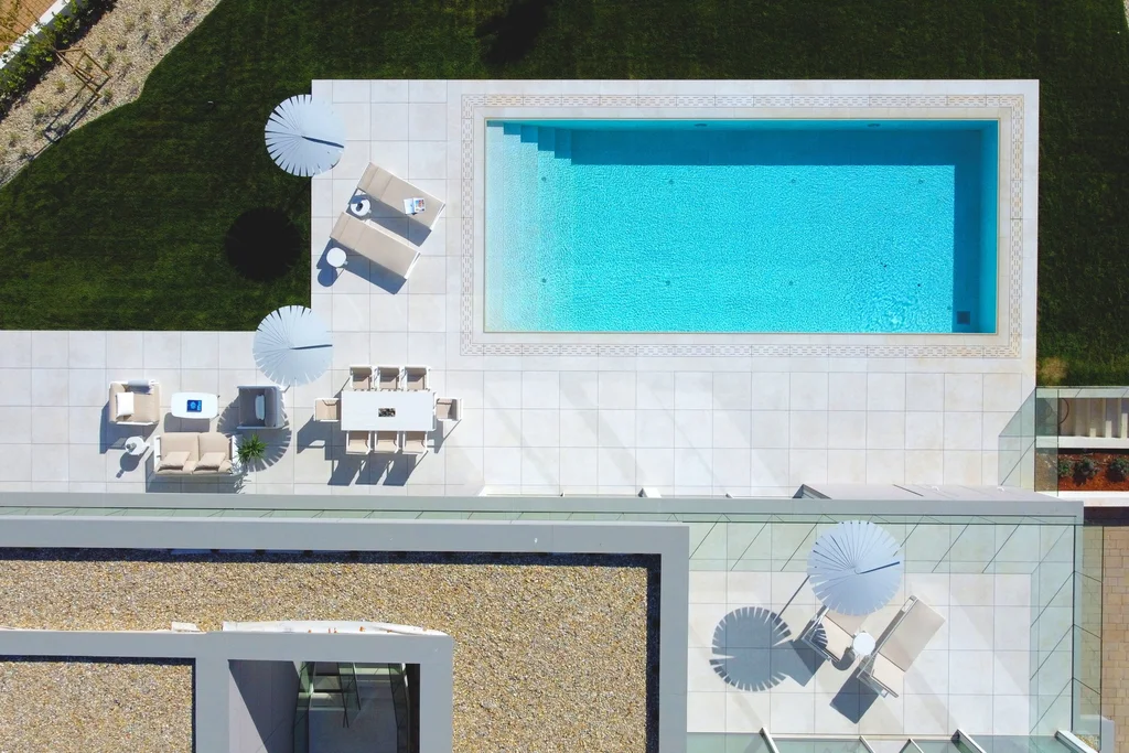 Modern Seaside Villa with Pool in Ugljan