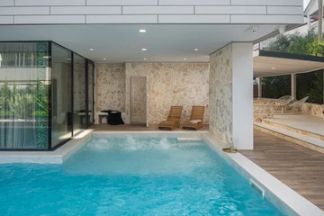 Modern Pool Villa Retreat in Funtana