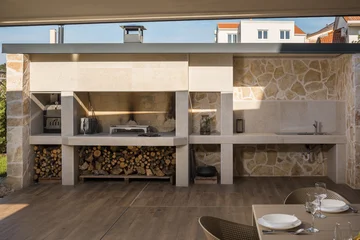 Modern Pool Villa Retreat in Funtana