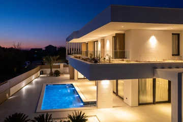 Modern Family Villa with Pool near Zadar
