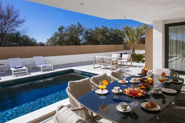 Modern Family Villa with Pool near Zadar