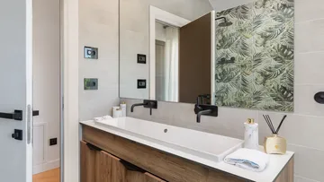 Modern Villa Retreat with Heated Pool in Rogoznica