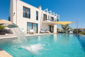 Modern Villa Retreat with Heated Pool in Rogoznica