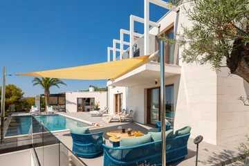 Modern Villa Retreat with Heated Pool in Rogoznica