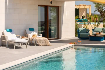 Modern Villa Retreat with Heated Pool in Rogoznica