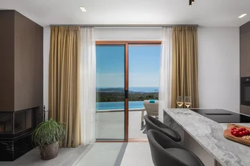 Modern Villa Retreat with Heated Pool in Rogoznica