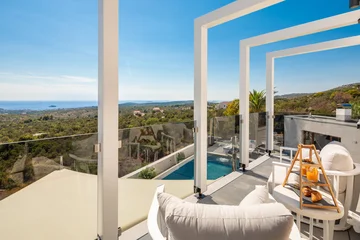 Modern Villa Retreat with Heated Pool in Rogoznica