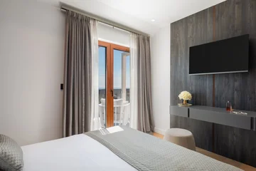 Modern Villa Retreat with Heated Pool in Rogoznica