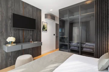 Modern Villa Retreat with Heated Pool in Rogoznica