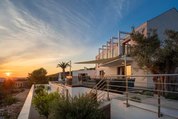 Modern Villa Retreat with Heated Pool in Rogoznica