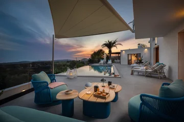 Modern Villa Retreat with Heated Pool in Rogoznica