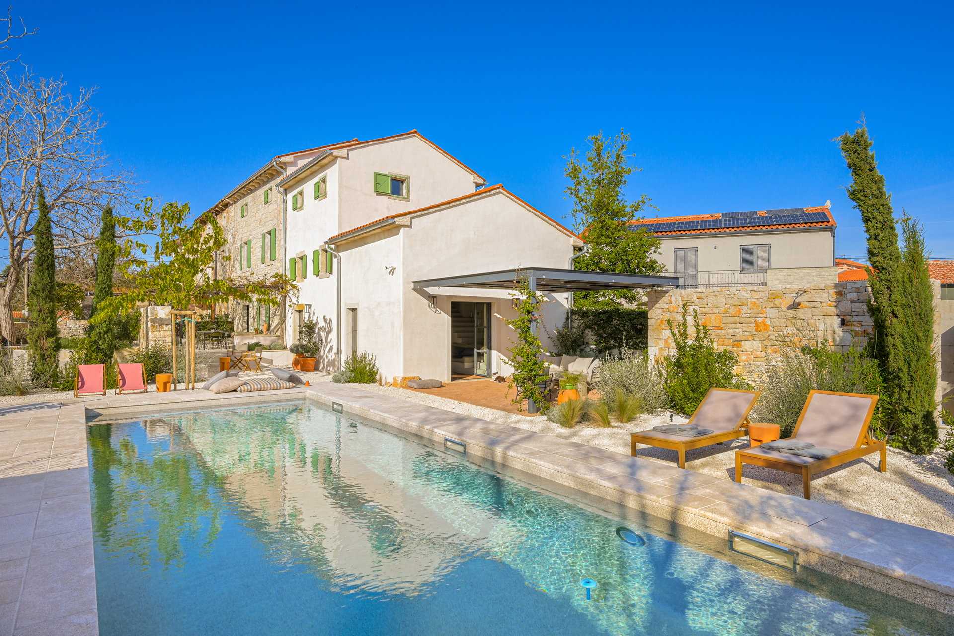 Villa Stone and Sage with Pool
