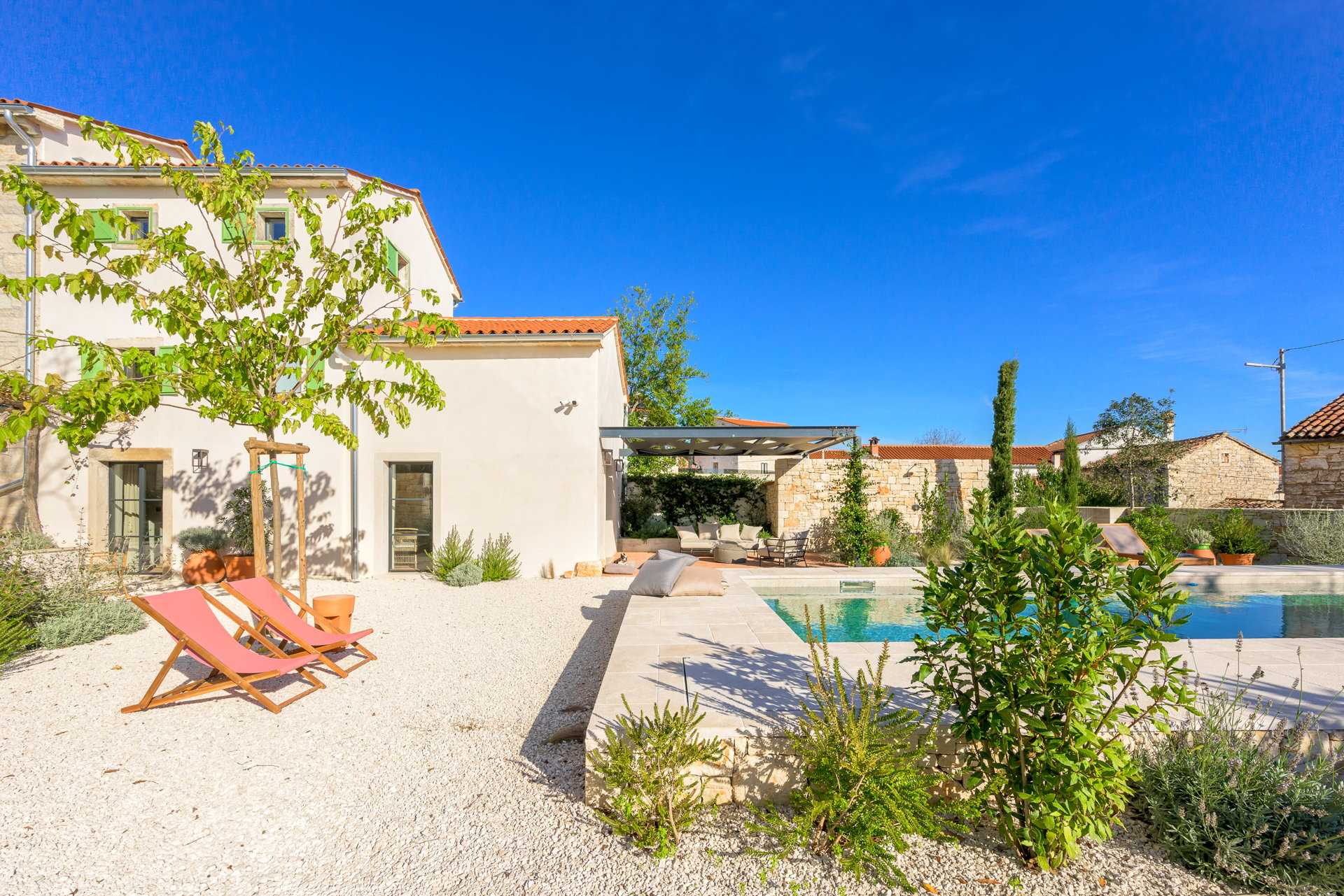 Villa Stone and Sage with Pool