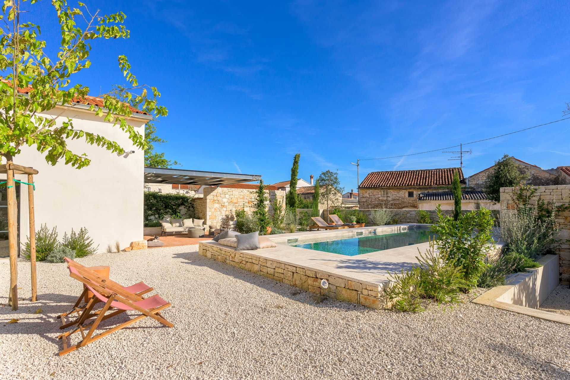Villa Stone and Sage with Pool