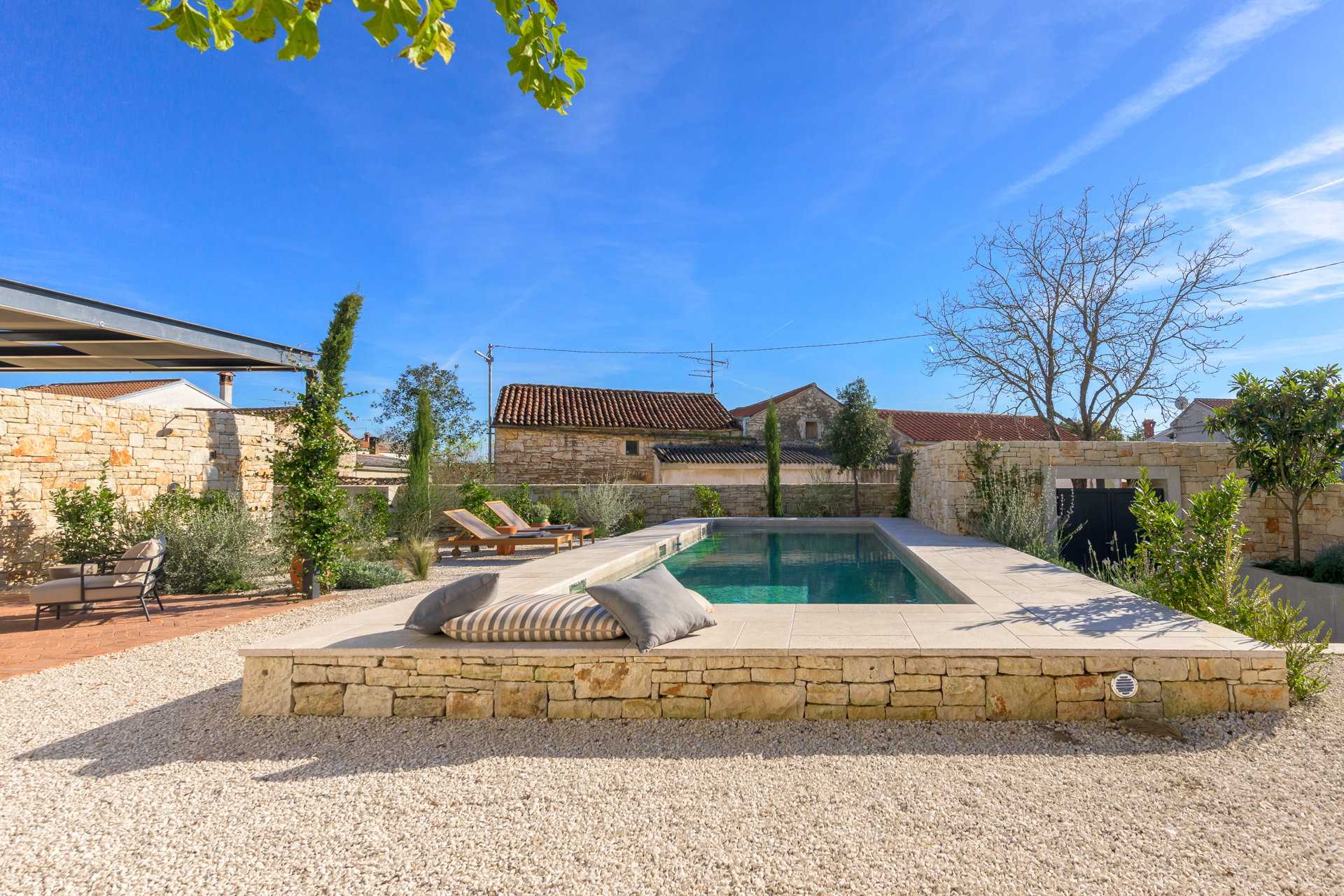 Villa Stone and Sage with Pool