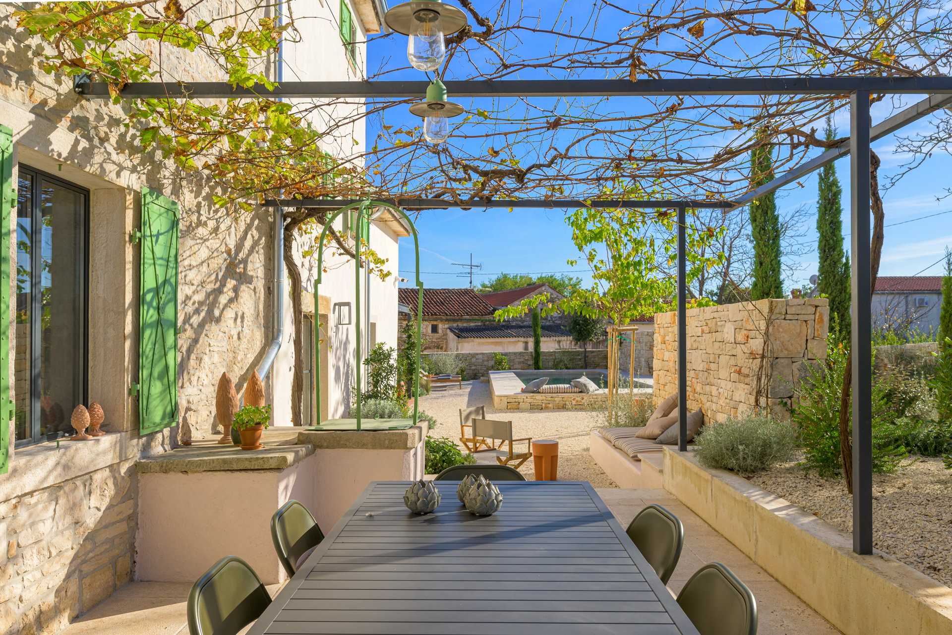Villa Stone and Sage with Pool