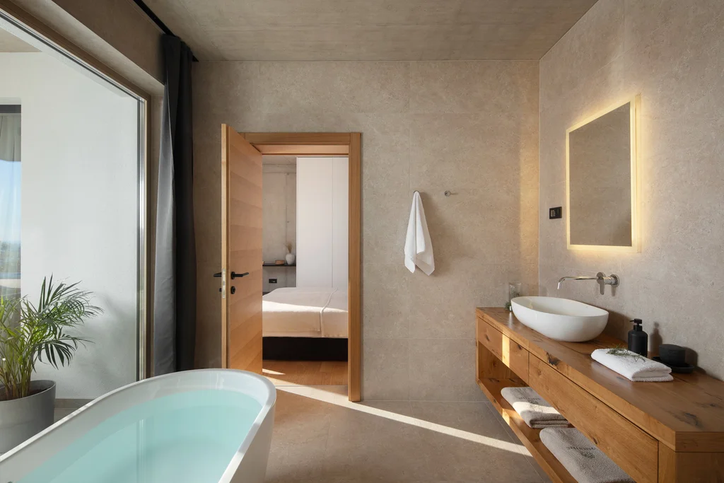 Modern Seaside Villa with Pool in Labin