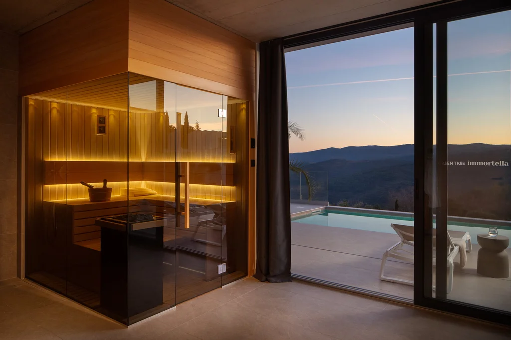 Modern Seaside Villa with Pool in Labin