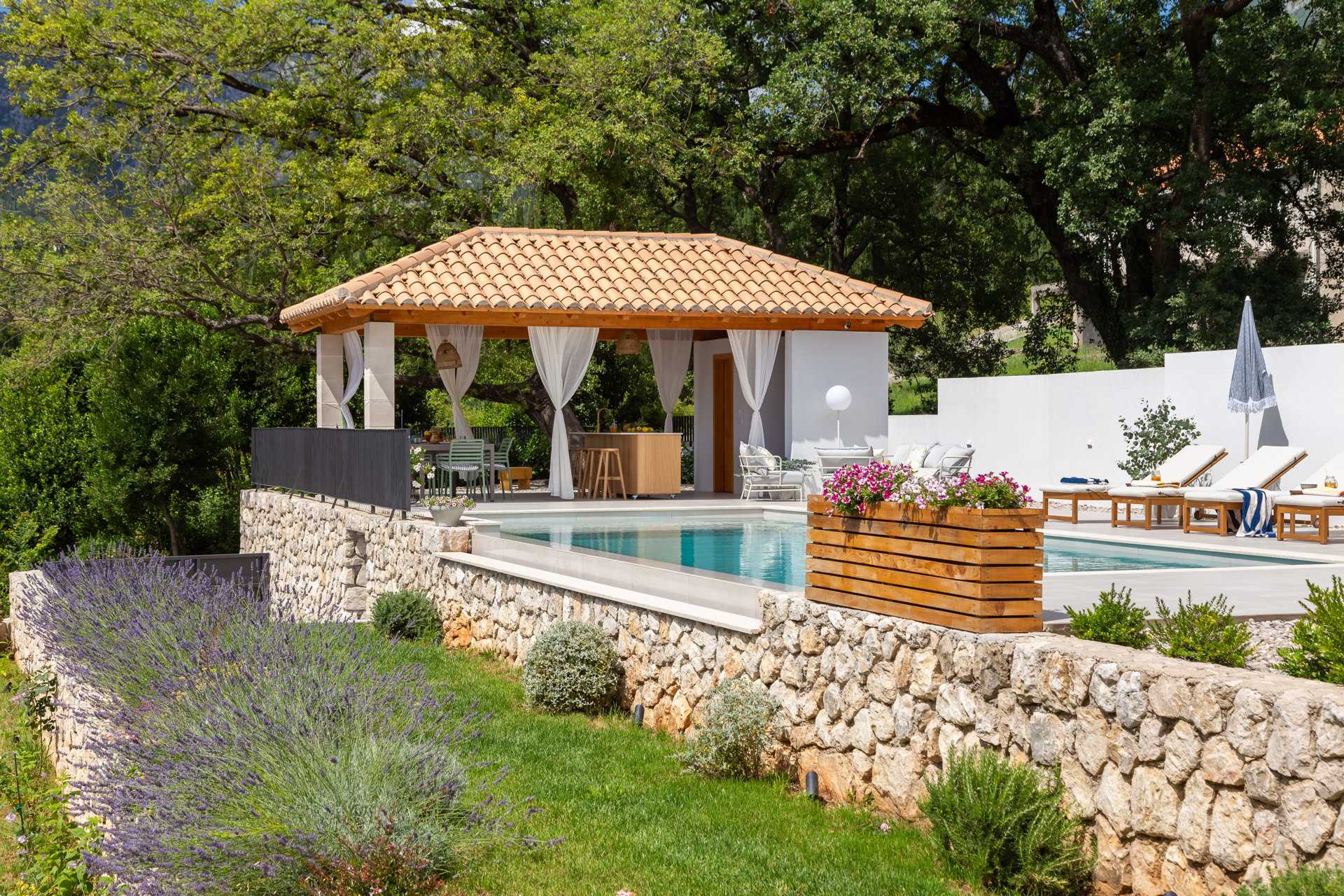 Villa Paradis Vert mit Pool