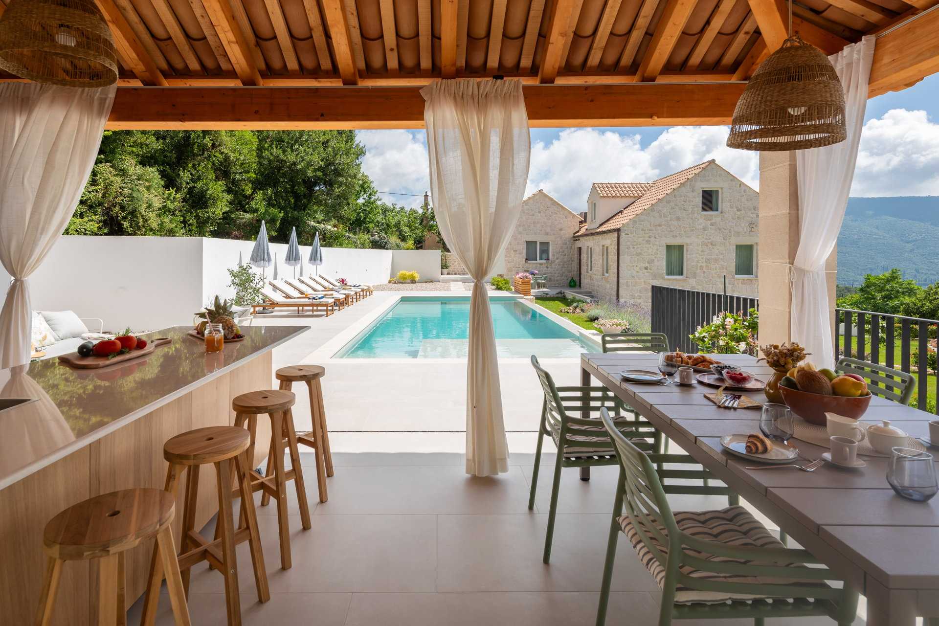 Villa Paradis Vert mit Pool