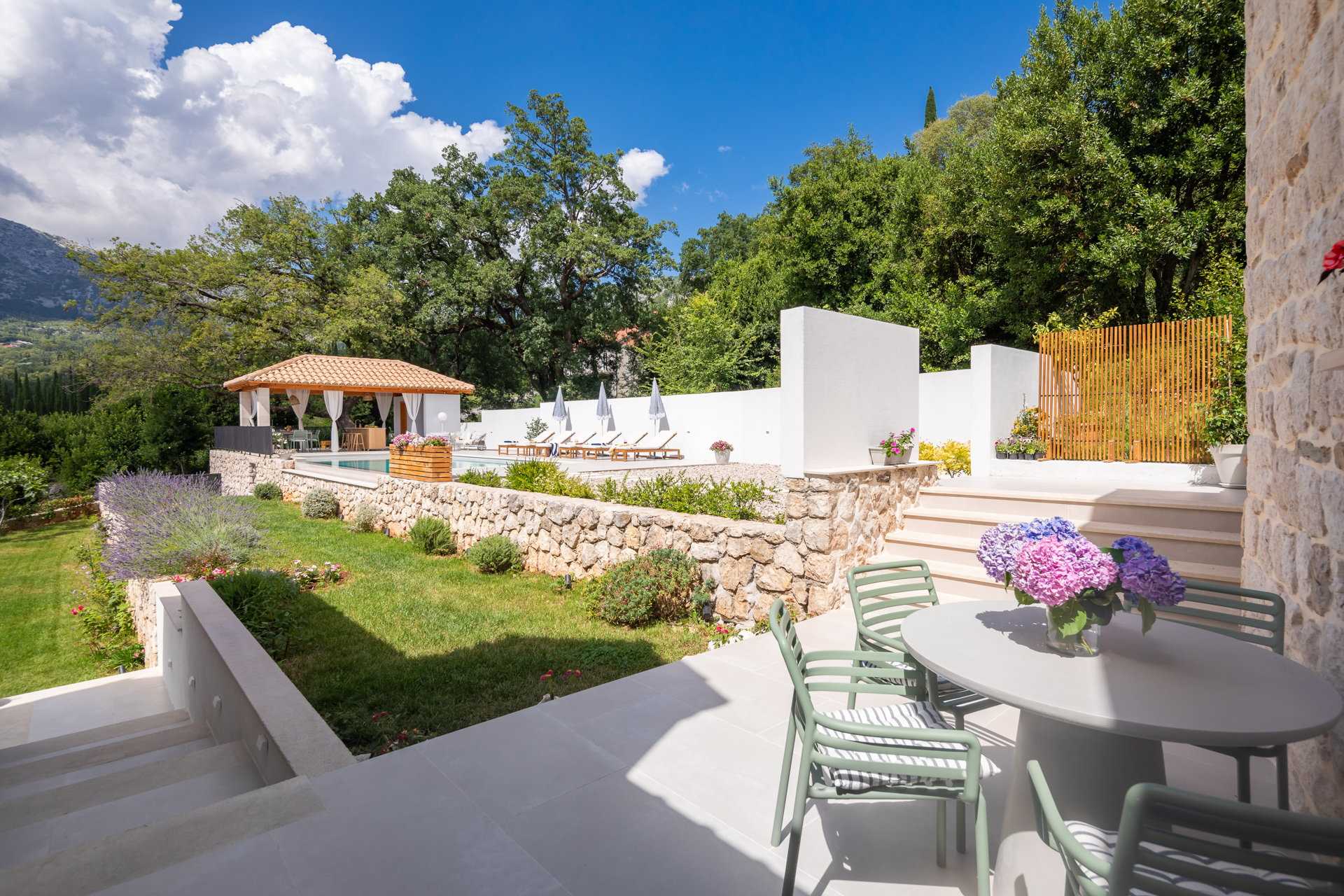 Villa Paradis Vert mit Pool