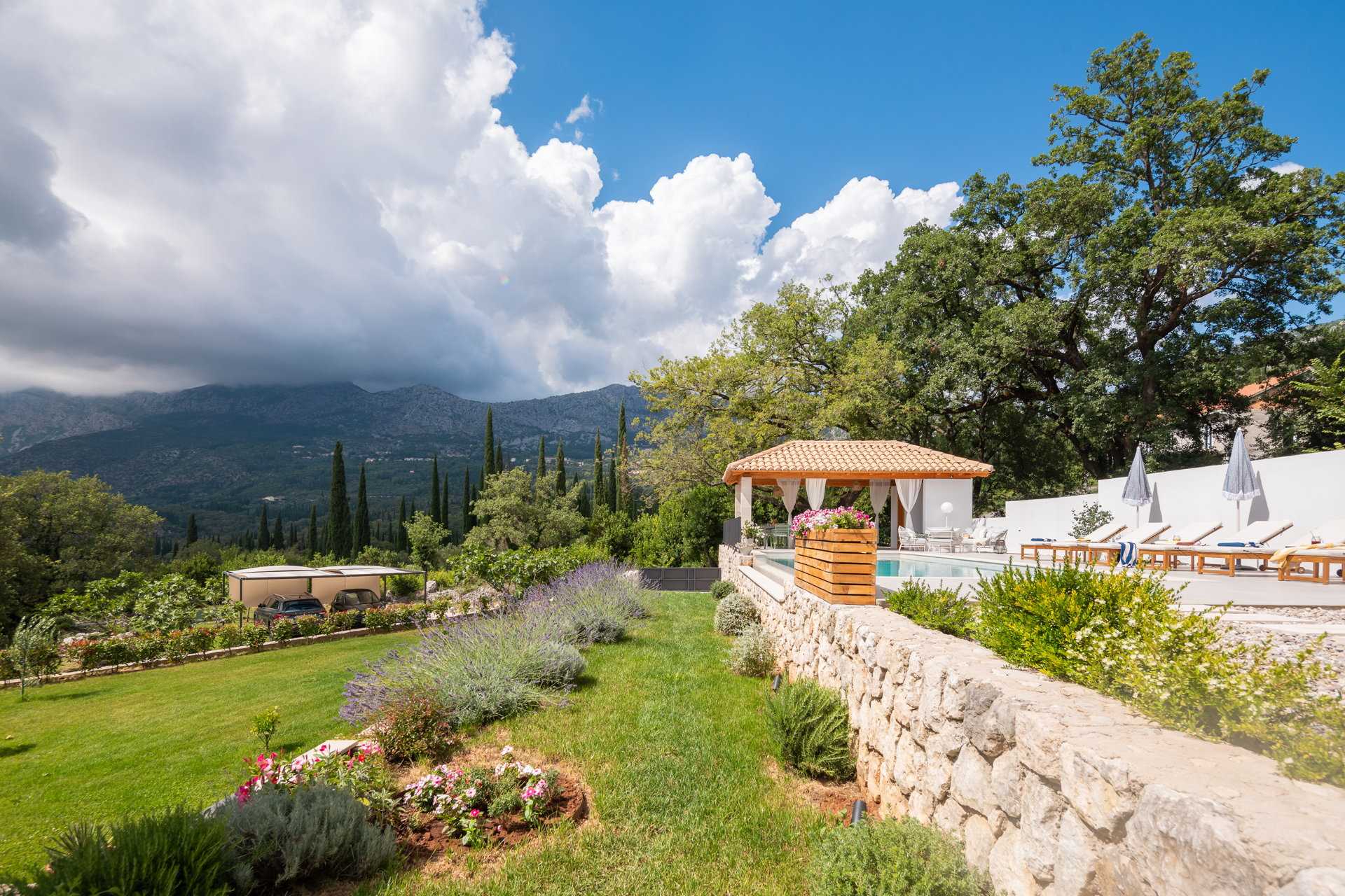 Villa Paradis Vert mit Pool