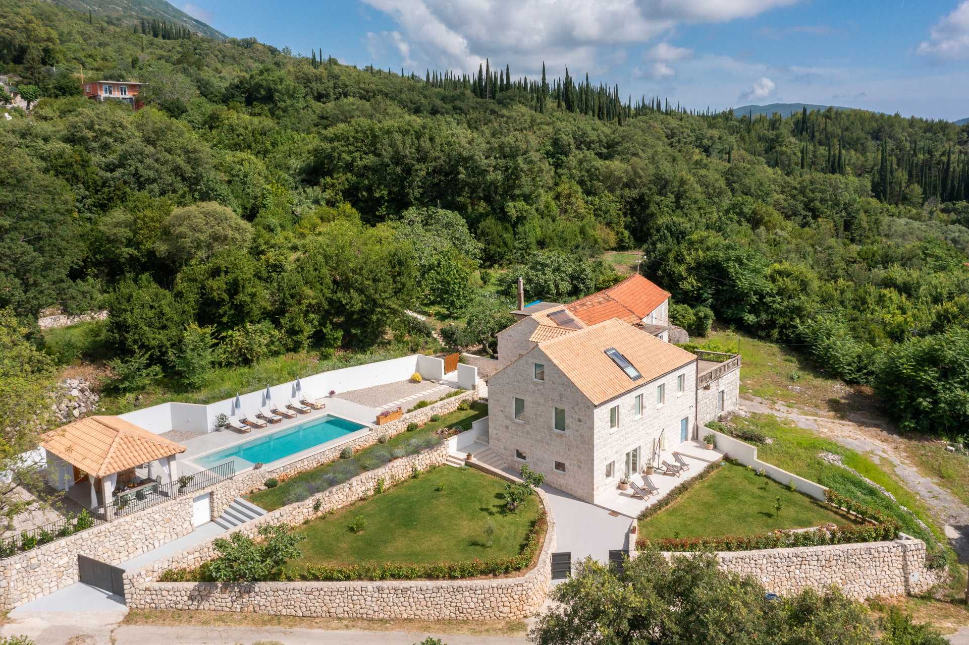 Villa Paradis Vert mit Pool