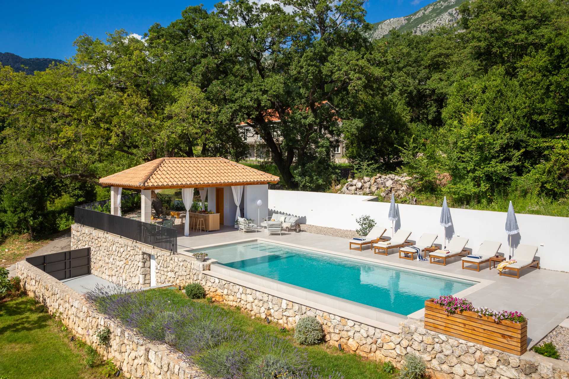 Villa Paradis Vert mit Pool
