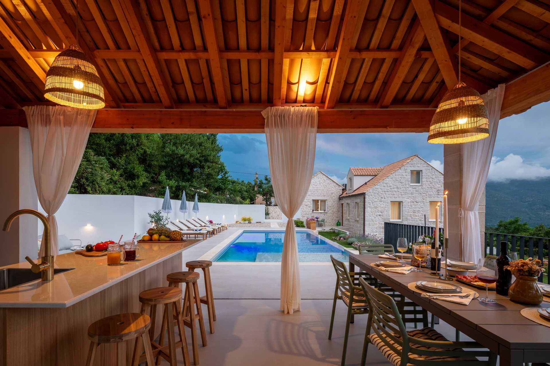 Villa Paradis Vert mit Pool