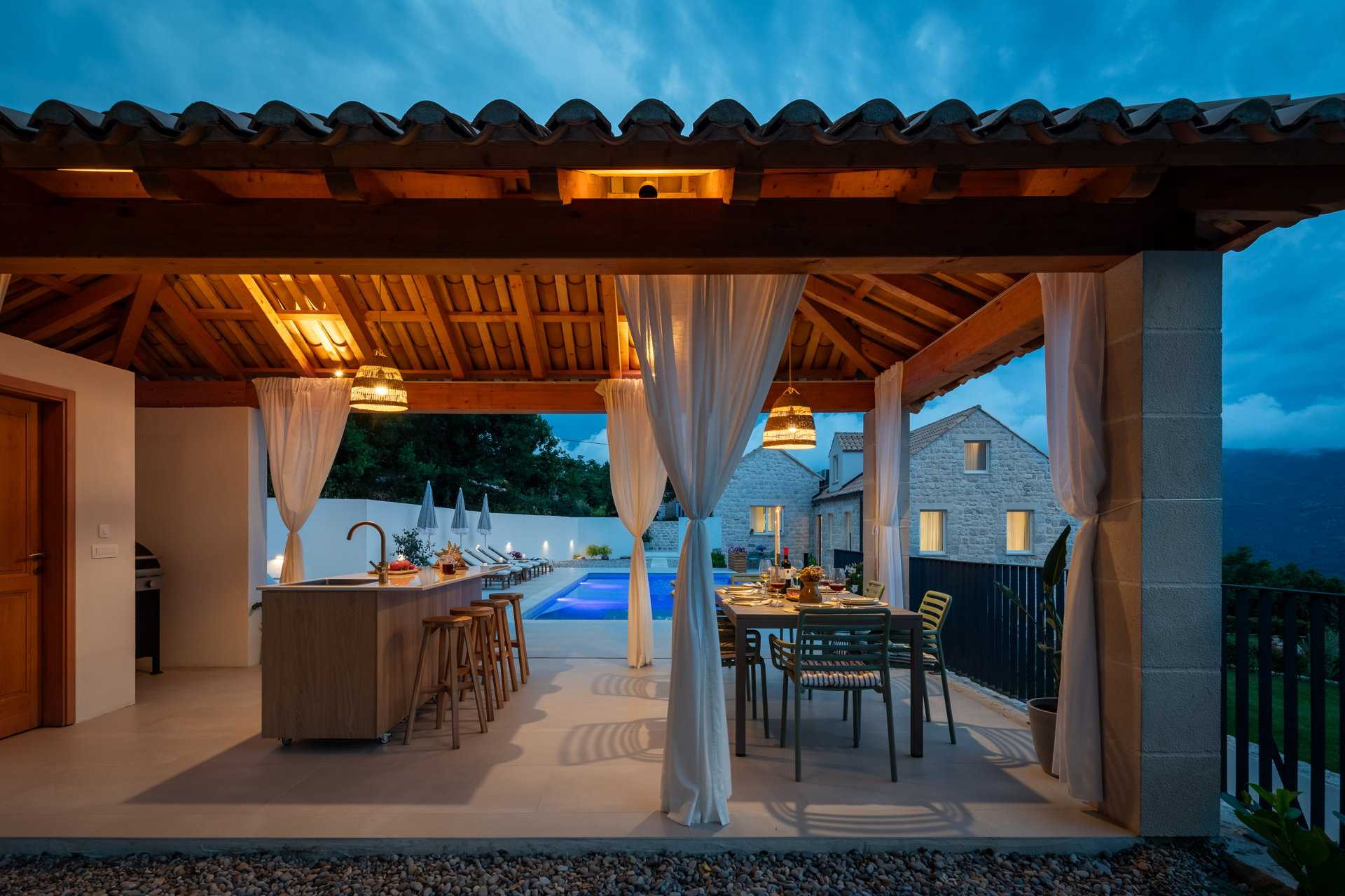 Villa Paradis Vert mit Pool