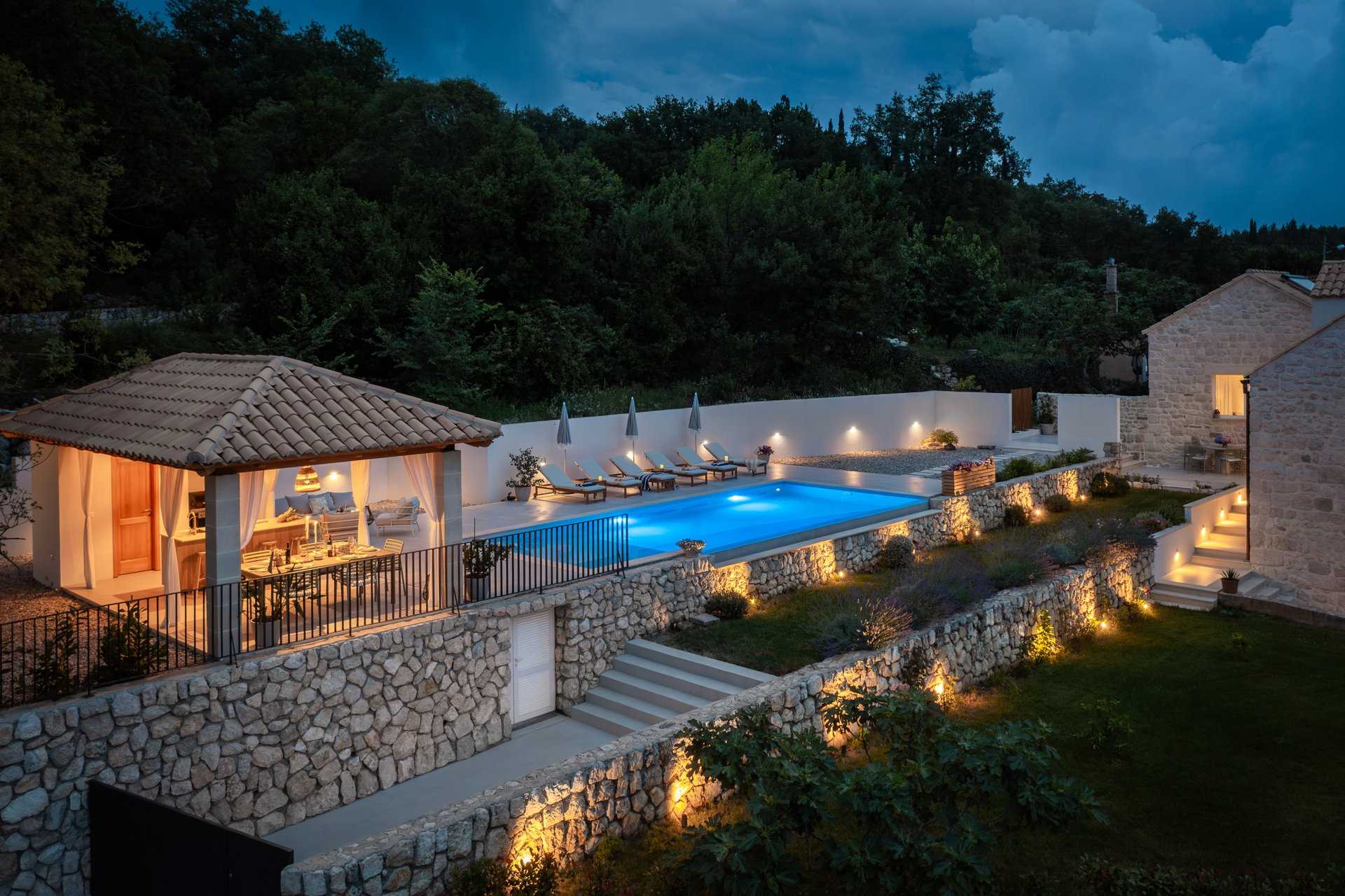 Villa Paradis Vert mit Pool