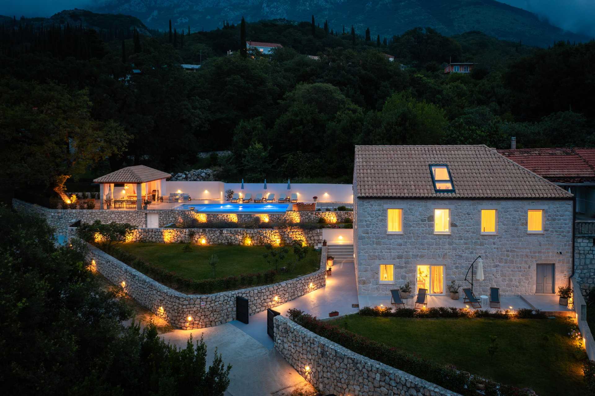 Villa Paradis Vert mit Pool