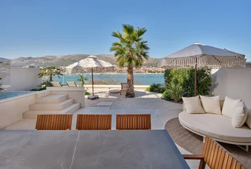 Modern Seafront Villa with Pool in Trogir