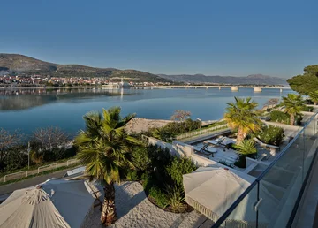 Modern Seafront Villa with Pool in Trogir